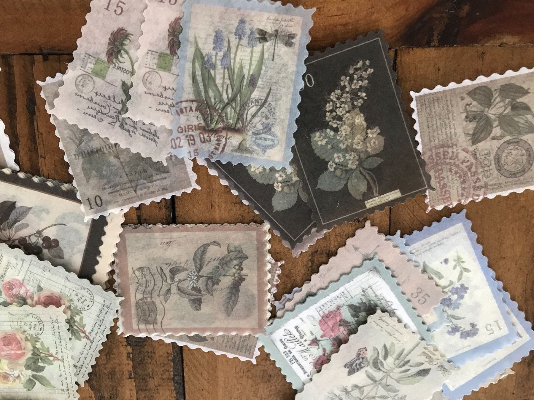 Sticker: Neues Set  60Stk. Retro Sticker Scrapbooking NEU – Nuovo e nell'imballaggio originale da Effretikon venduto da wenuss 3