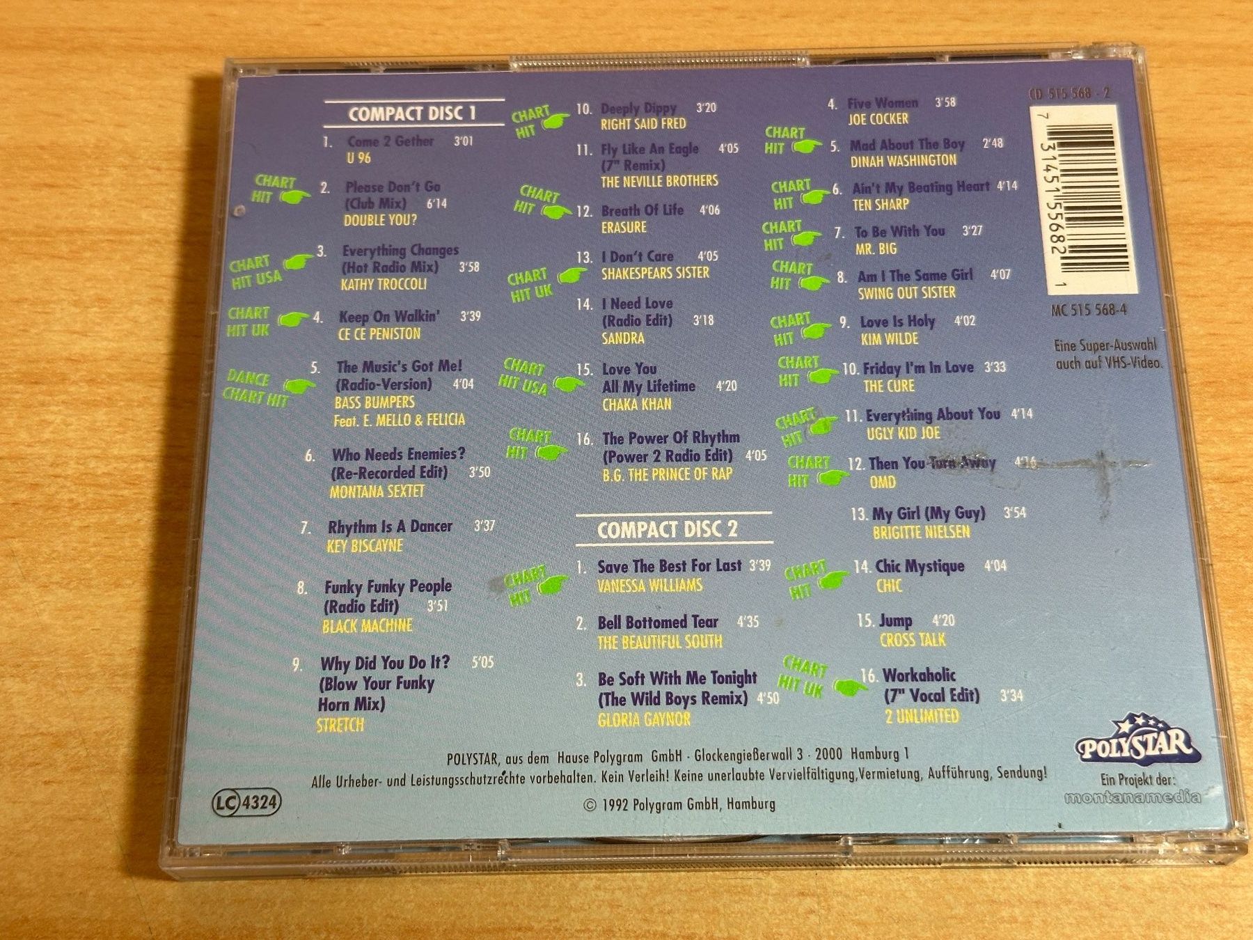 CD: K1 Various – Formel Eins - Jump Hits! - 2 CD – Usato da Rikon im Tösstal venduto da Alpenmutz 1