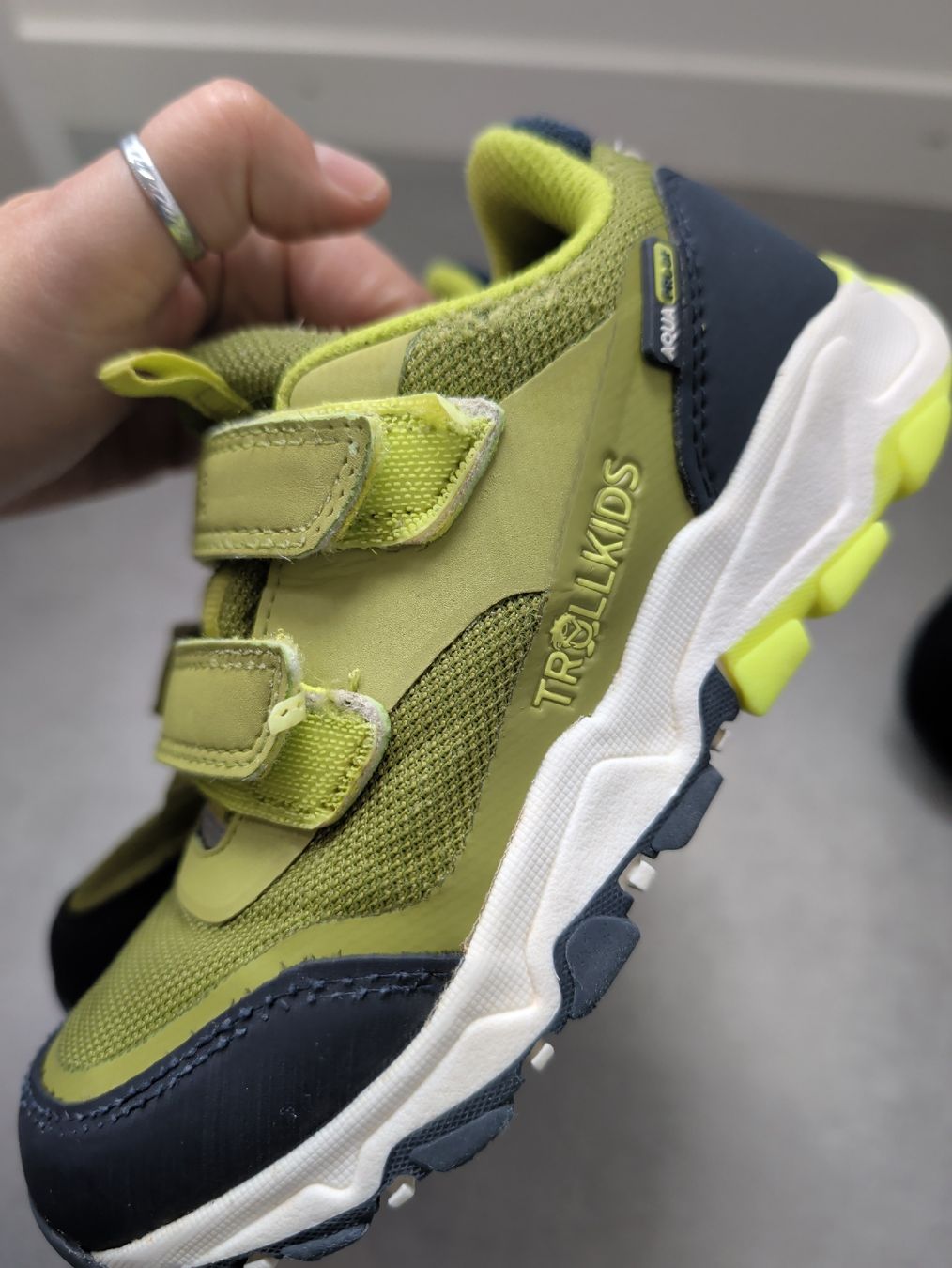 Scarpe per ragazzi: Trollkids Wanderschuhe grün Gr. 30 – Usato da Kaisten venduto da gra_7v6b 2