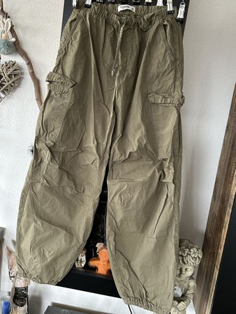 Pull&Bear Cargo Hose, Khaki, Gr. S, Neuwertig! Sommer