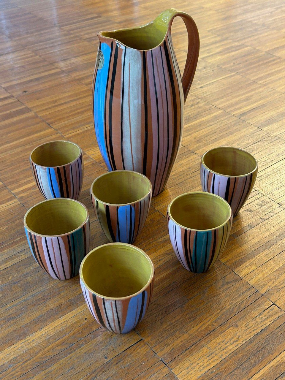 Set di piatti: Set Krug und Becher von Ziegler – Usato da Zürich venduto da chrigolo1