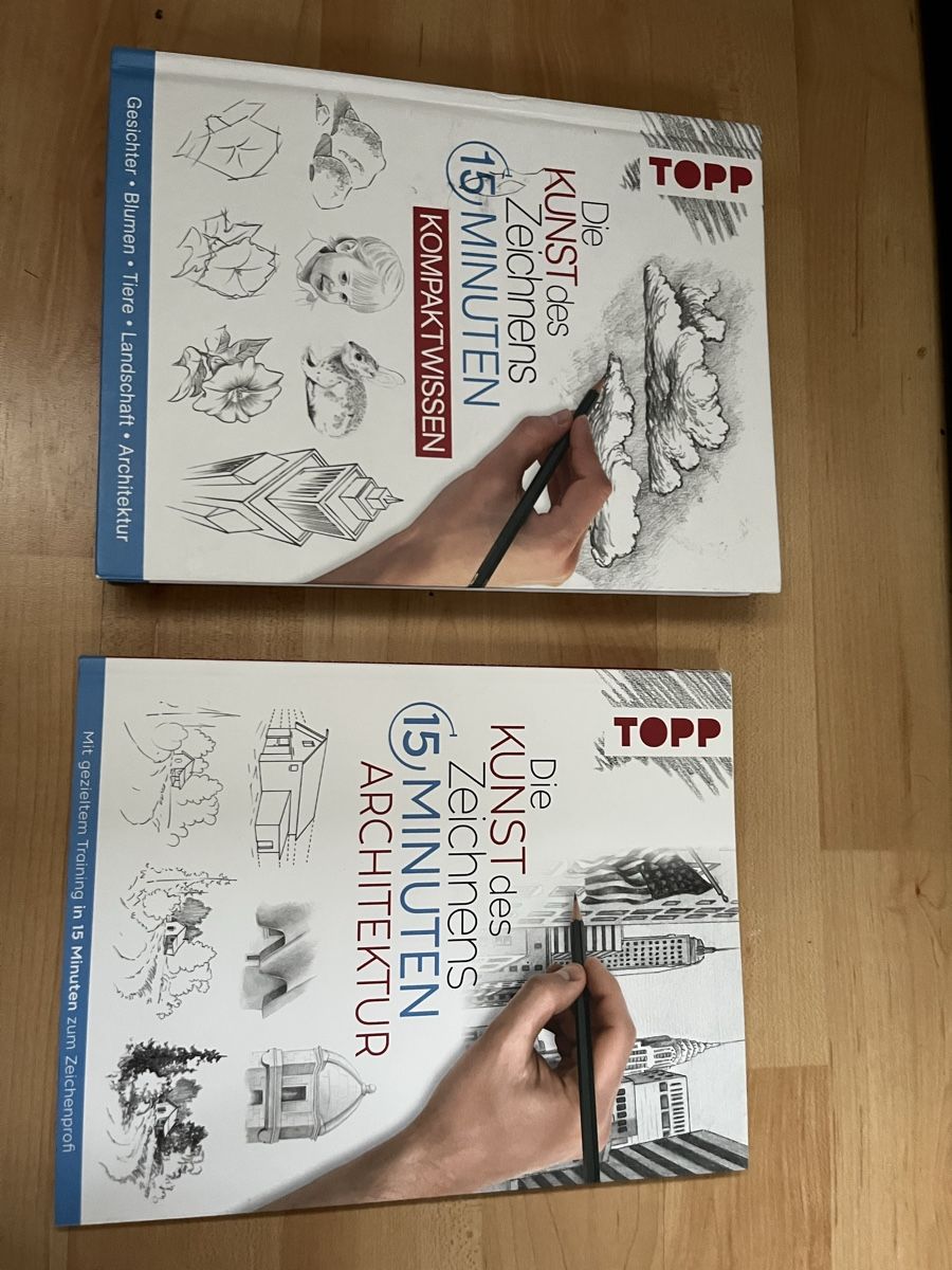 Libri: 2 Bücher Kunst des Zeichnens – Usato da Rümlang venduto da Papamoll4