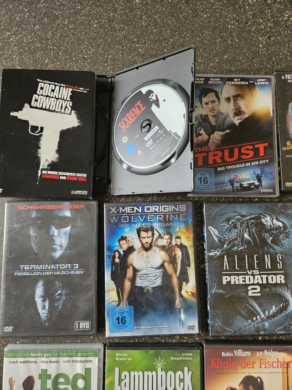 Tutti i DVDs: Diverse DVD-Filme Action Thriller Sammlung – Usato da Anwil venduto da tamoos 1