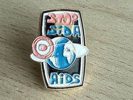 Pin STOP SIDA AIDS