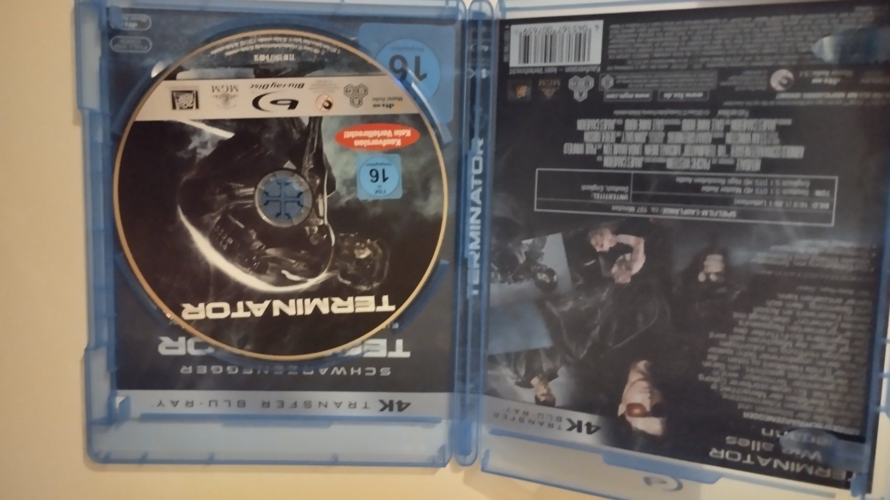 Tutti i DVDs: TERMINATOR BLU-RAY (4K-TRANSFER BLU-RAY) – Usato da Basel venduto da Bal-Sagoth 2