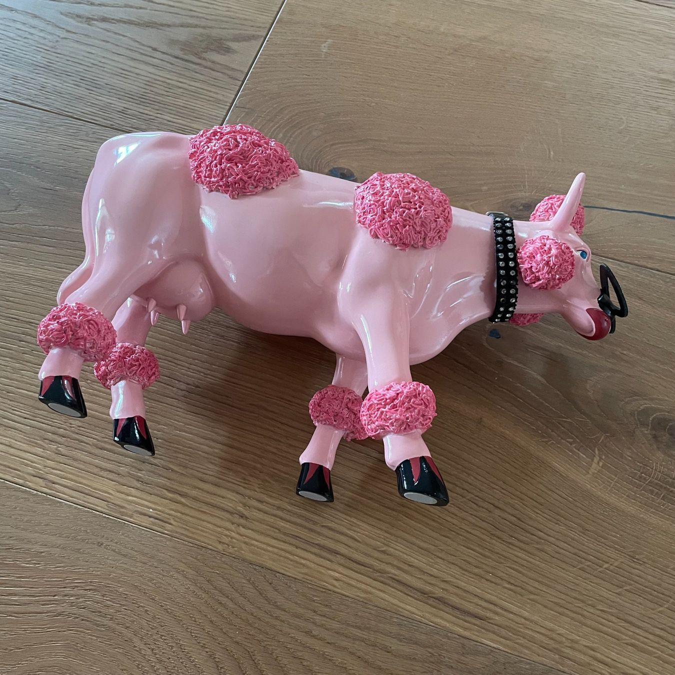 Statuette: Cow Parade Kuh "French Moodle" 2002 – Usato da Walde AG venduto da Flumsi66 5