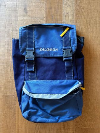 Salomon Rucksack Blau Retro Vintage super Zustand