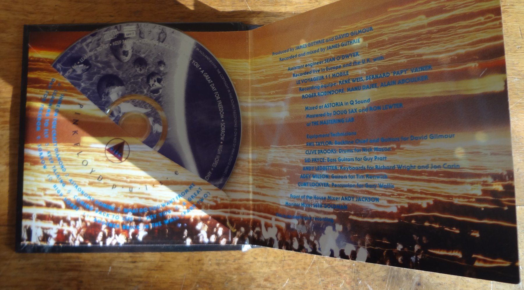 CDs: CD ALBUM PINK FLOYD - PULSE (2 CD) – Gebraucht aus St. Margrethen SG von  5