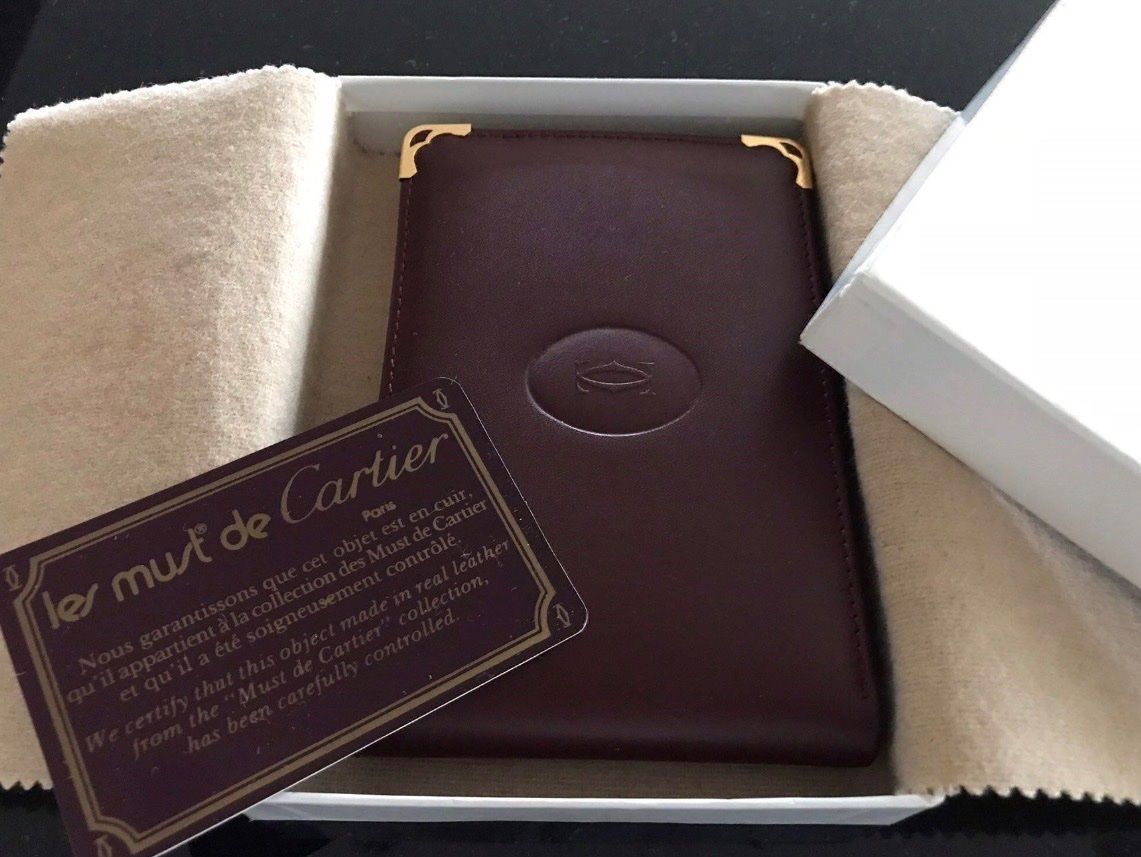 Cartier Portefeuilles: Vintage Cartier Brieftasche – Neuf avec emballage d'origine à Celerina par Alexandro_369 1