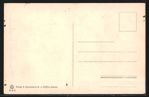 Cartoline postali: AK Seelisberg, Ortspartie mit Kirche – Usato da Berlin venduto da bartko-reher 1