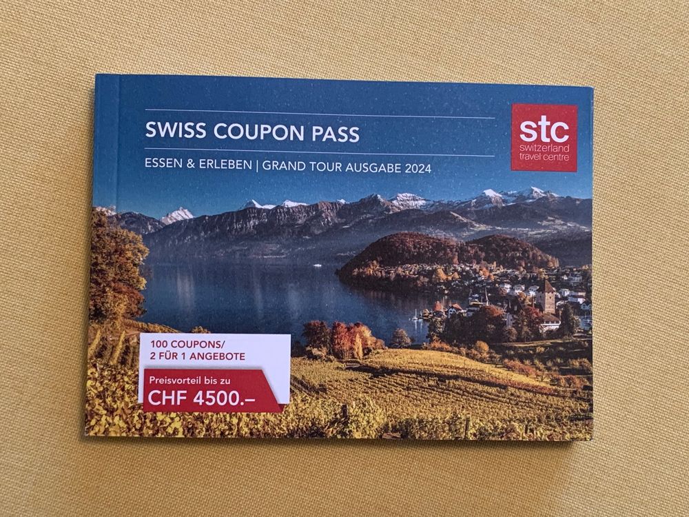 Swiss Coupon Pass 2024 Kaufen auf Ricardo