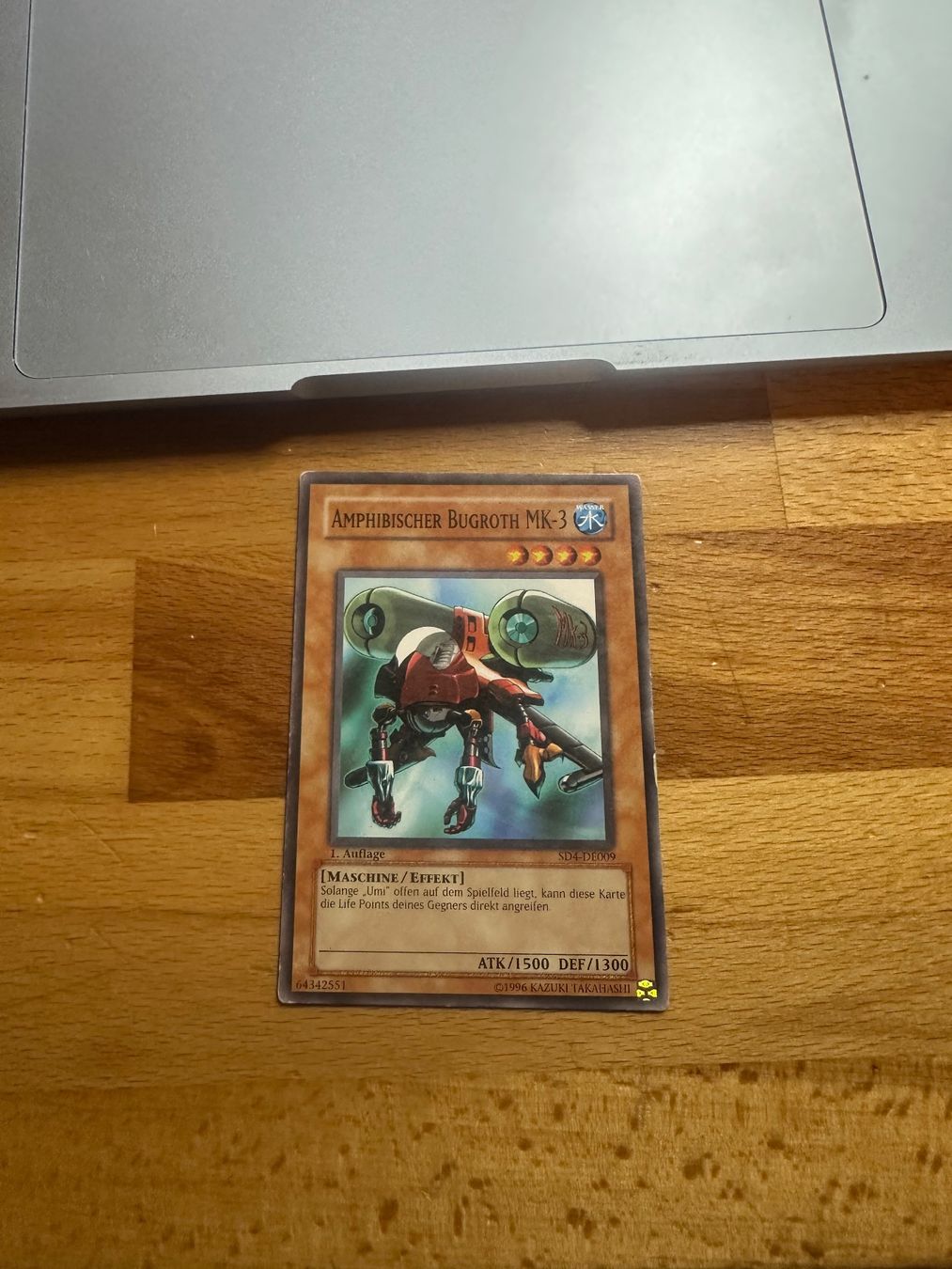 Yugioh Sammelbilder & Trading cards: Amphibischer Bugroth MK-3 Karte mit Effek 40 Zeichen – Neu (gemäss Beschreibung) aus Schaan von Hermine2018