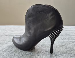 Tamaris High Heel Lederstiefelette Gr. 41
