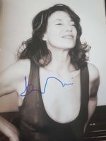 Jane Birkin - Original in person Autogramm auf Foto