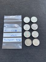 8x Schweiz ½ Franken – Silber 835
