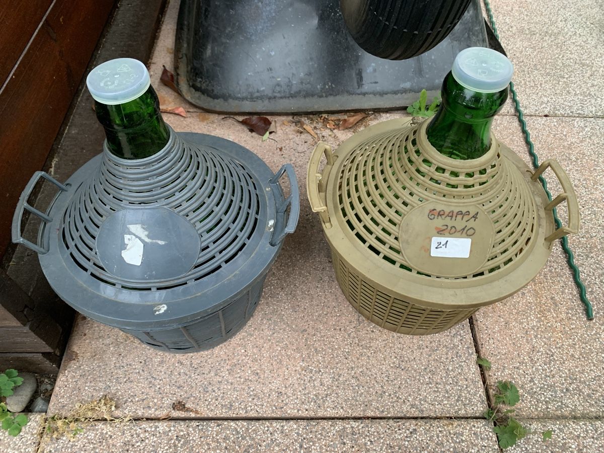 Altro: 5 Liter Wein und/oder Grappa Glasflasche – Usato da Sementina venduto da RiccardoCo