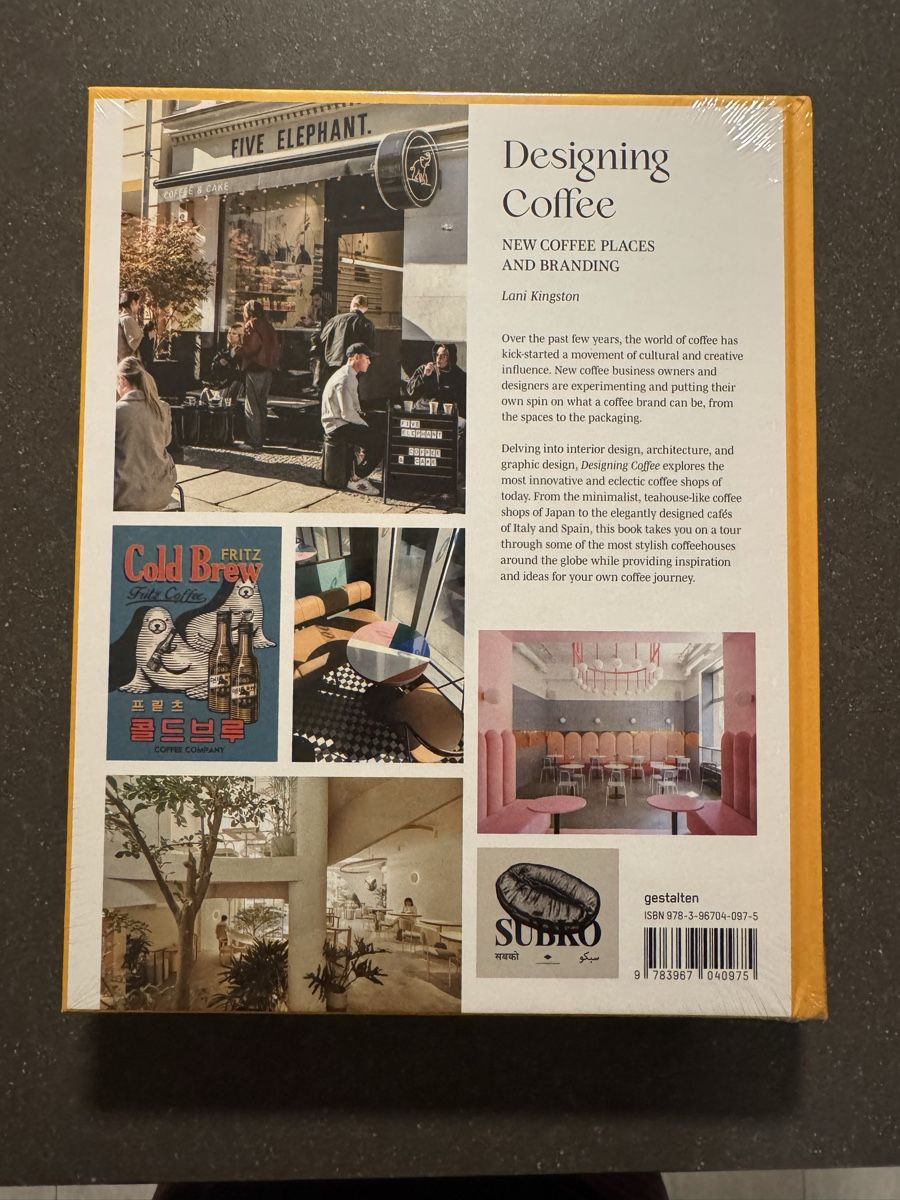 Libri: Designing Coffee : Livre neuf – Nuovo e nell'imballaggio originale da Wavre venduto da JuA314 1