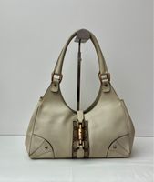 Gucci Jackie Bag Beige, Canvas, Vintage!