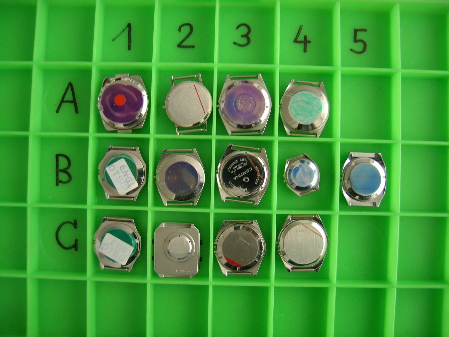 Eta Uhren: CERTINA: 1 Uhrgehäuse – Neu (gemäss Beschreibung) aus Grenchen von esa-9162-9164 2