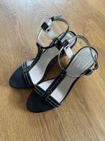 Schwarze Keilsandalen Gr. 41 Bata