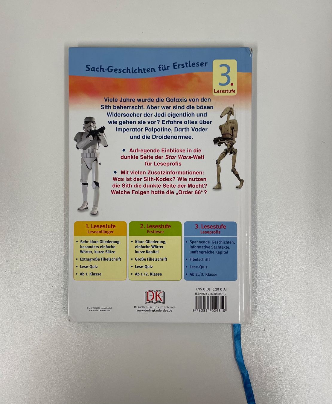 Bücher: Star Wars - Die Geschichte der Sith - Lesebuch 3. Kl. – Gebraucht aus Bottmingen von Botbas 1