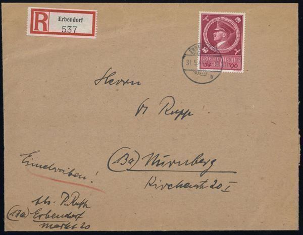 Tutti i francobolli: Deutsches Reich Michel-Nr. 887 – Usato da Koblenz venduto da Himmelsreiter