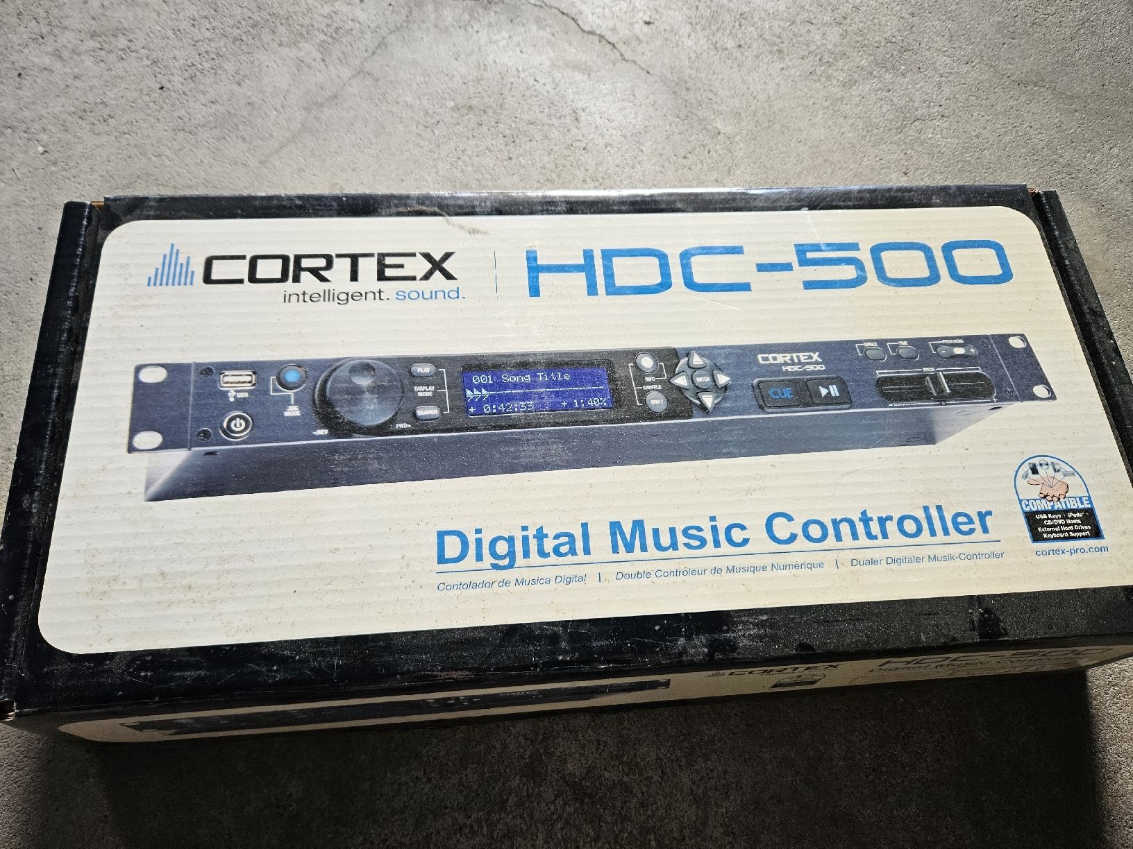 Console di mixaggio: Cortex HDC-500 DJ Digital Music Controller – Nuovo e nell'imballaggio originale da Diepoldsau venduto da Knochen