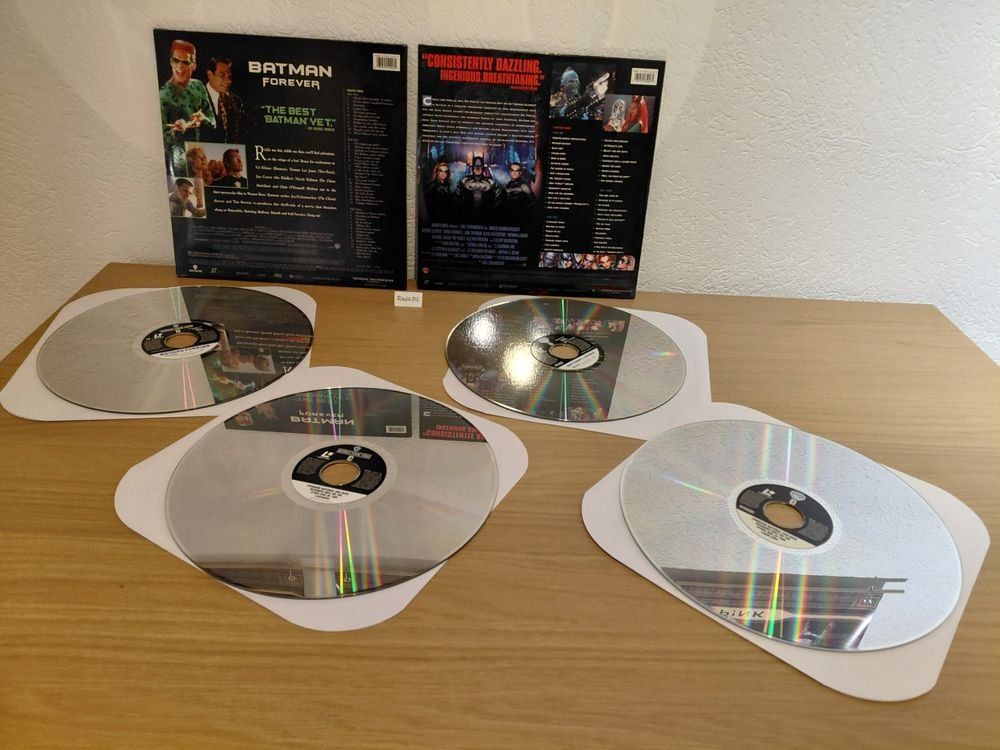 Alle DVDs: LaserDisc NTSC USA Batman Forever + Batman & Robin – Gebraucht aus La Chaux-de-Fonds von Ried2-D2 2
