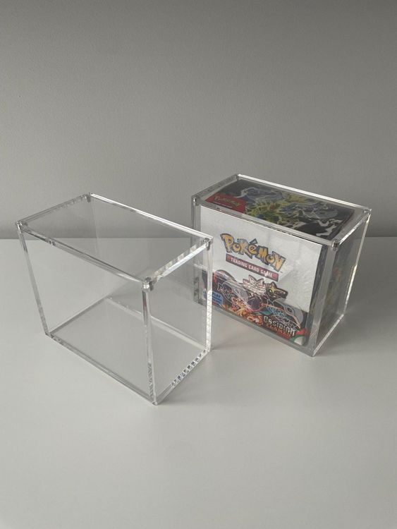 best acrylic case for pokemon booster box Protective Case! Durable And Magnetically  LOGANS POKESHIP premium display TCG Acrylics  grailguard