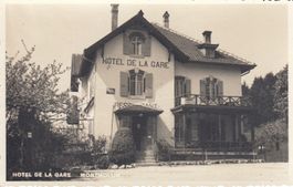 Montmollin  NE  -   Hôtel de la Gare