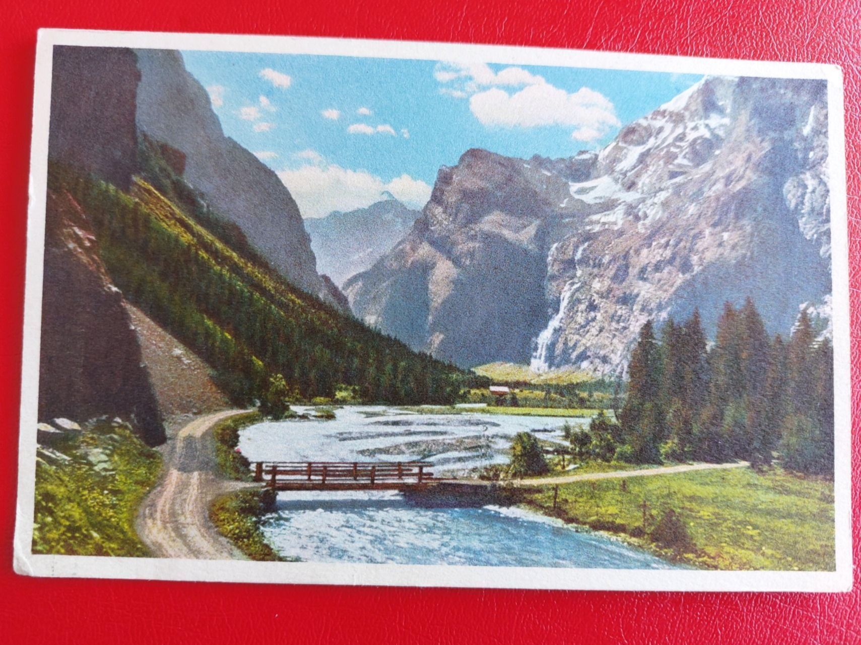 Ansichtskarten: Im Gasterntal ; bei Kandersteg // Hotelstempel – Gebraucht aus St-Légier-Chiésaz von Theo006