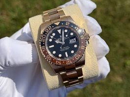 Rolex GMT-Master 2 - Rootbeer - Vollgold