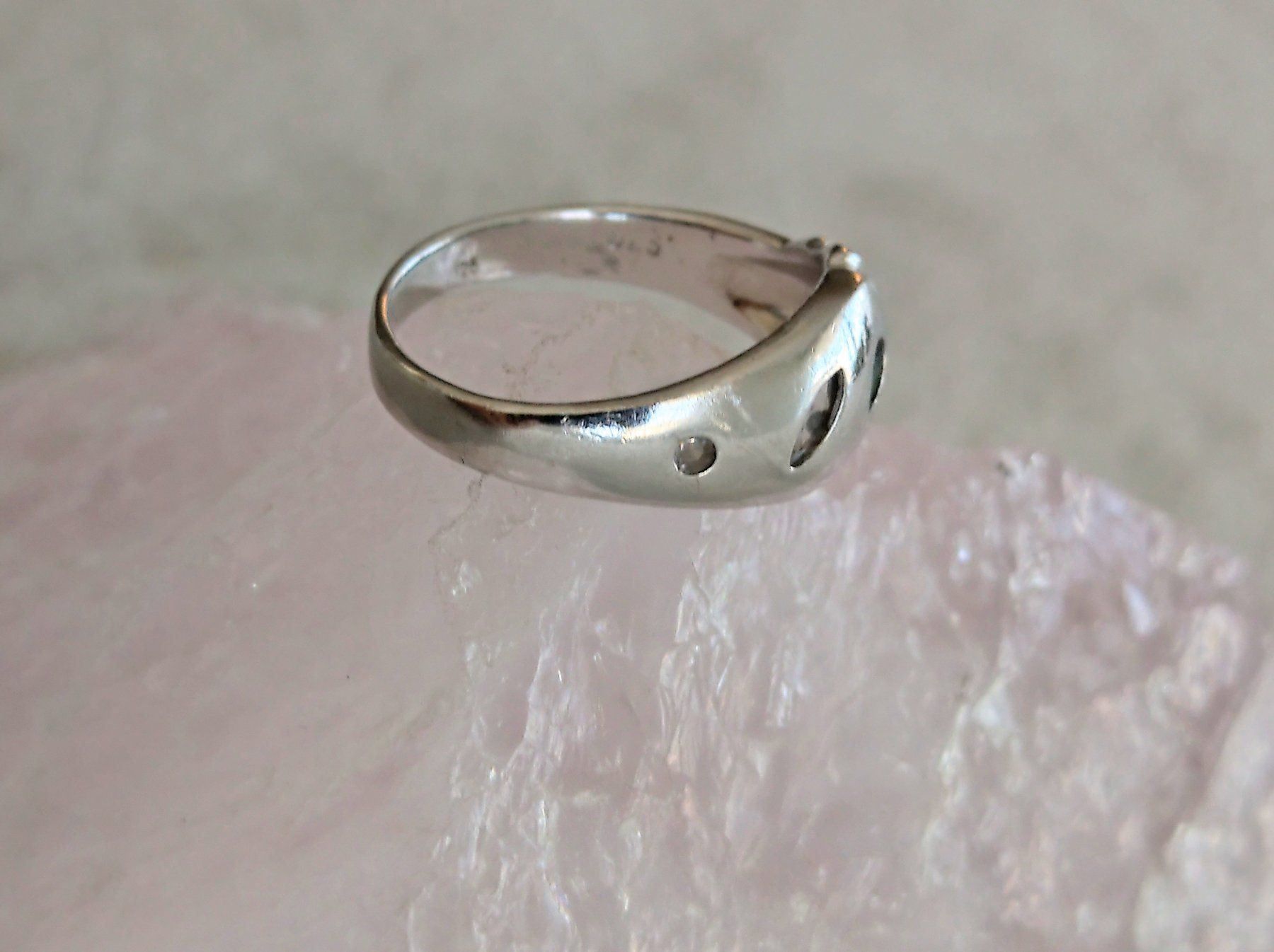 Ringe: Ring Silber 925 mit grünem Stein – Gebraucht aus Istighofen von Ringparadies 2