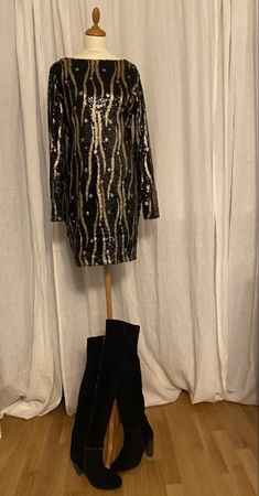 Paillettenkleid, NEU in XL, perfekt für jedes Fest