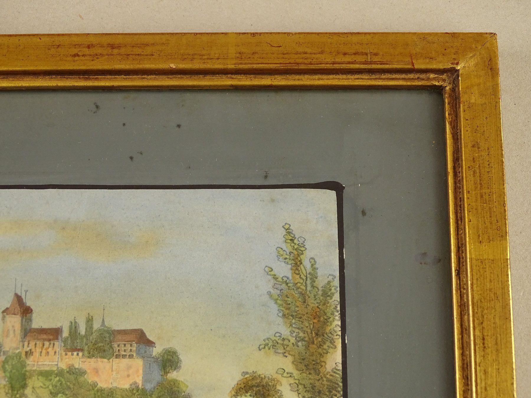 Stiche: BURGDORF, LITHOGRAPHIE VON SCHMID, 1840 – Gebraucht aus Grüningen von Kartensammler 5