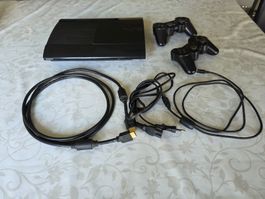 Sony PlayStation 3 Super Slim — 2 Manettes & Câbles inclus