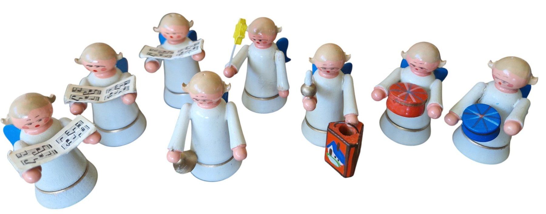 Statuette: Erzgebirge Figur Engelchor – Usato da Mörschwil venduto da lindaswunderkiste 7