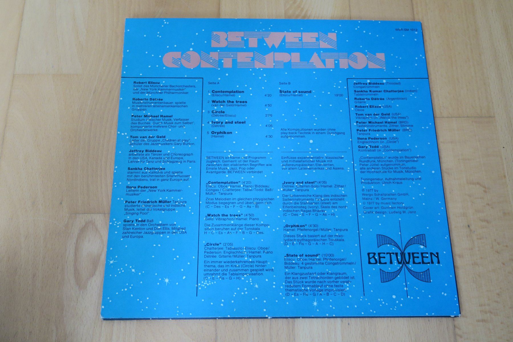 Dischi in vinile: Between – Contemplation – Usato da Thun venduto da Karibu70 1