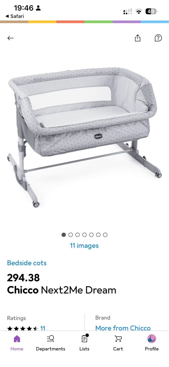 Chicco Wiegen & Stubenwagen: Chicco Next2Me Dream – Gebraucht aus Winterthur von ama_cz7g 1