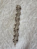 Vintage Armband mit Glasperlen, Silberfarben - JENNY LANE