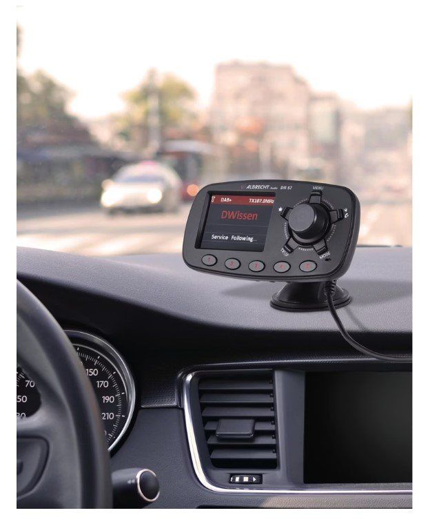 Unità & Adattatore: Albrecht DR 57 DAB Auto Adapter, neu, ungebraucht – Nuovo e nell'imballaggio originale da Belp venduto da Uljo 1