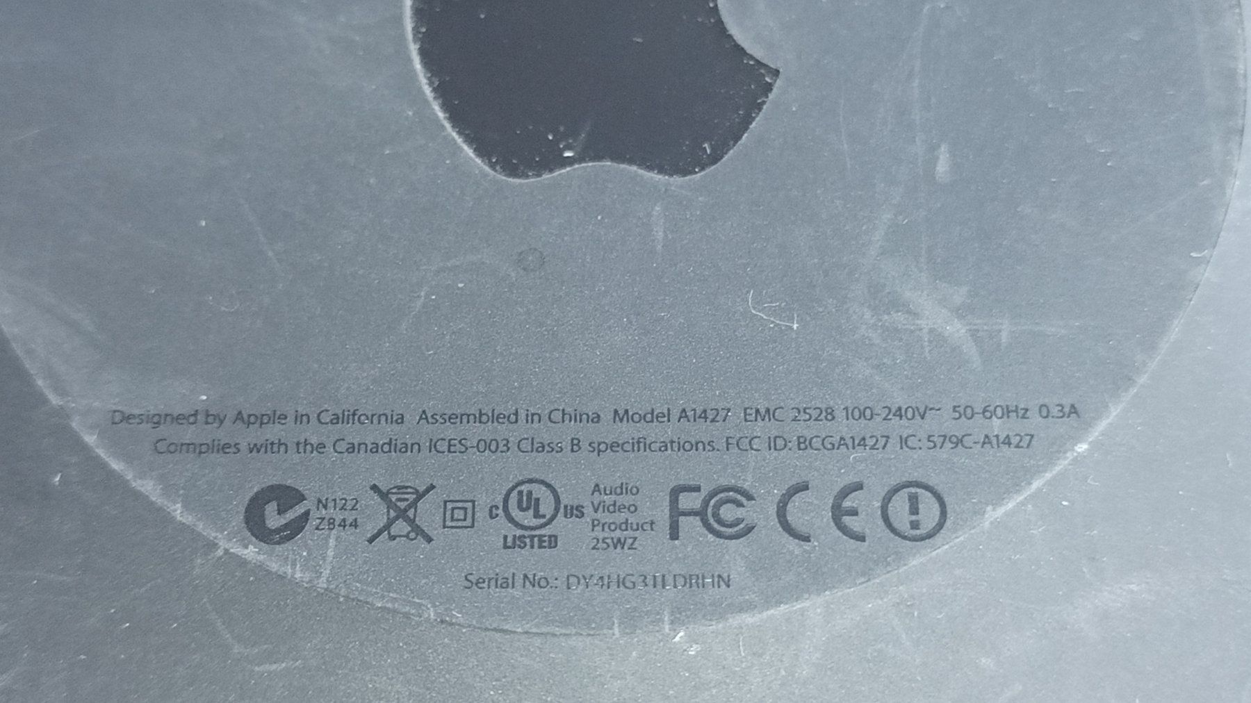 Apple Audio- & Mediensysteme: Apple TV A1427 V3 + télécommande/Fernbedienung – Gebraucht aus Schmitten FR von Sissad 1