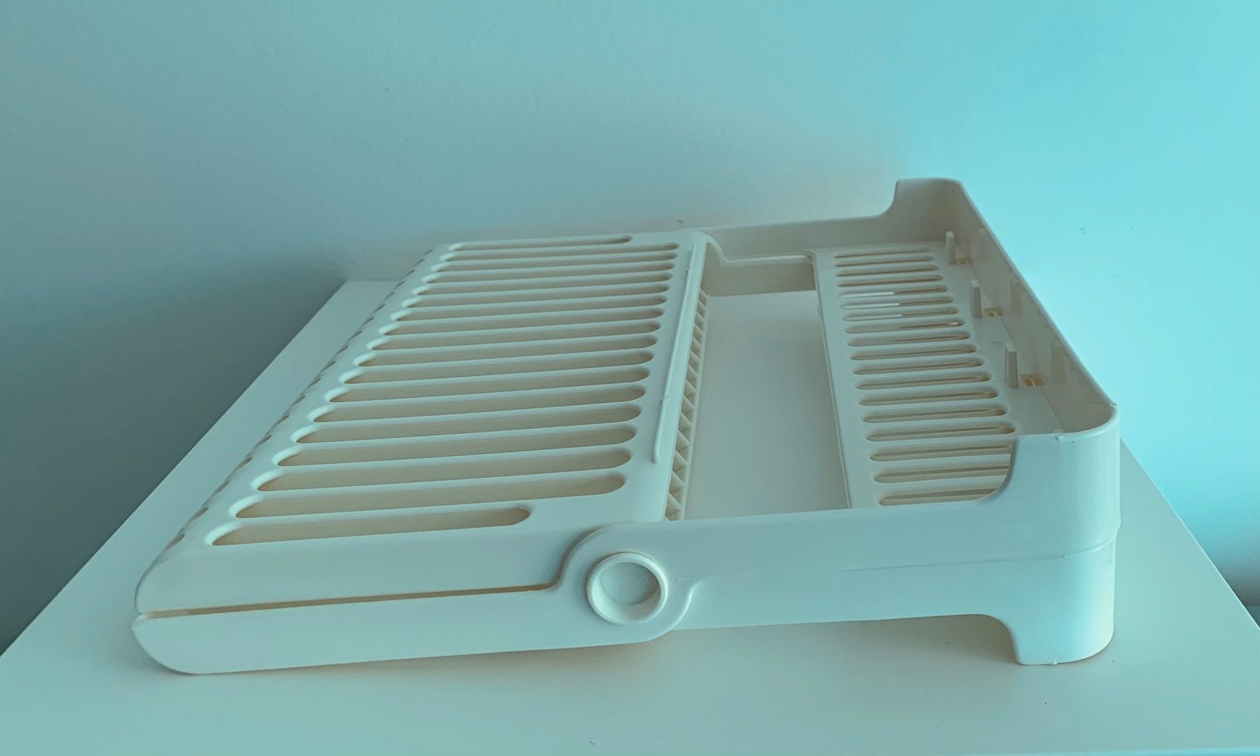 Elettrodomestici da cucina: White foldable dish drying rack - save space now! – Usato da Basel venduto da cat_sq5m 6