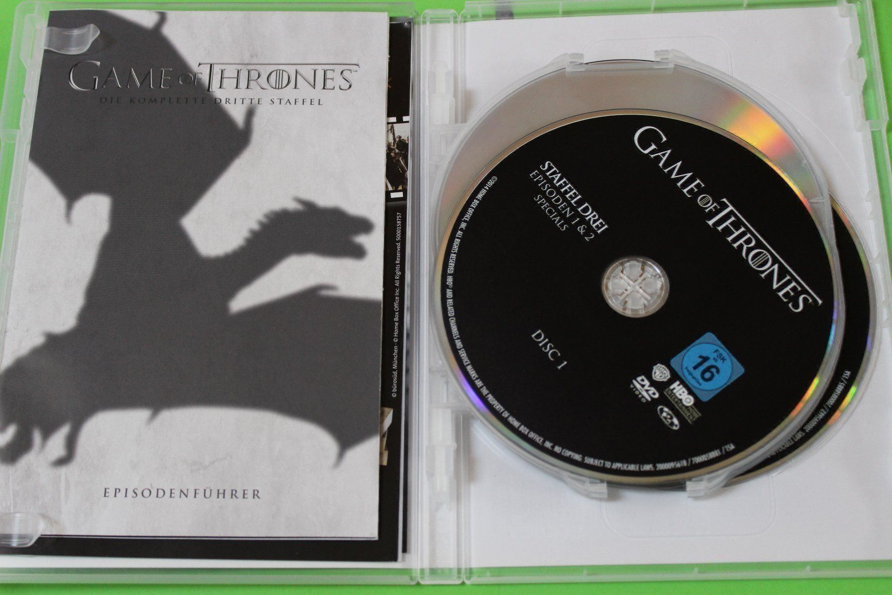 Tutti i DVDs: GAME OF THRONES - STAFFEL 3 (5DVDs)!!!!! – Usato da Tübach venduto da JamesStone 5