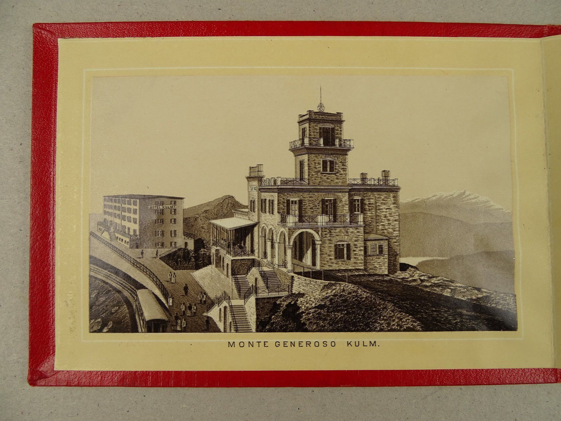Bücher: LEPORELLO LAGO DI LUGANO, UM 1900 – Gebraucht aus Grüningen von Kartensammler 1