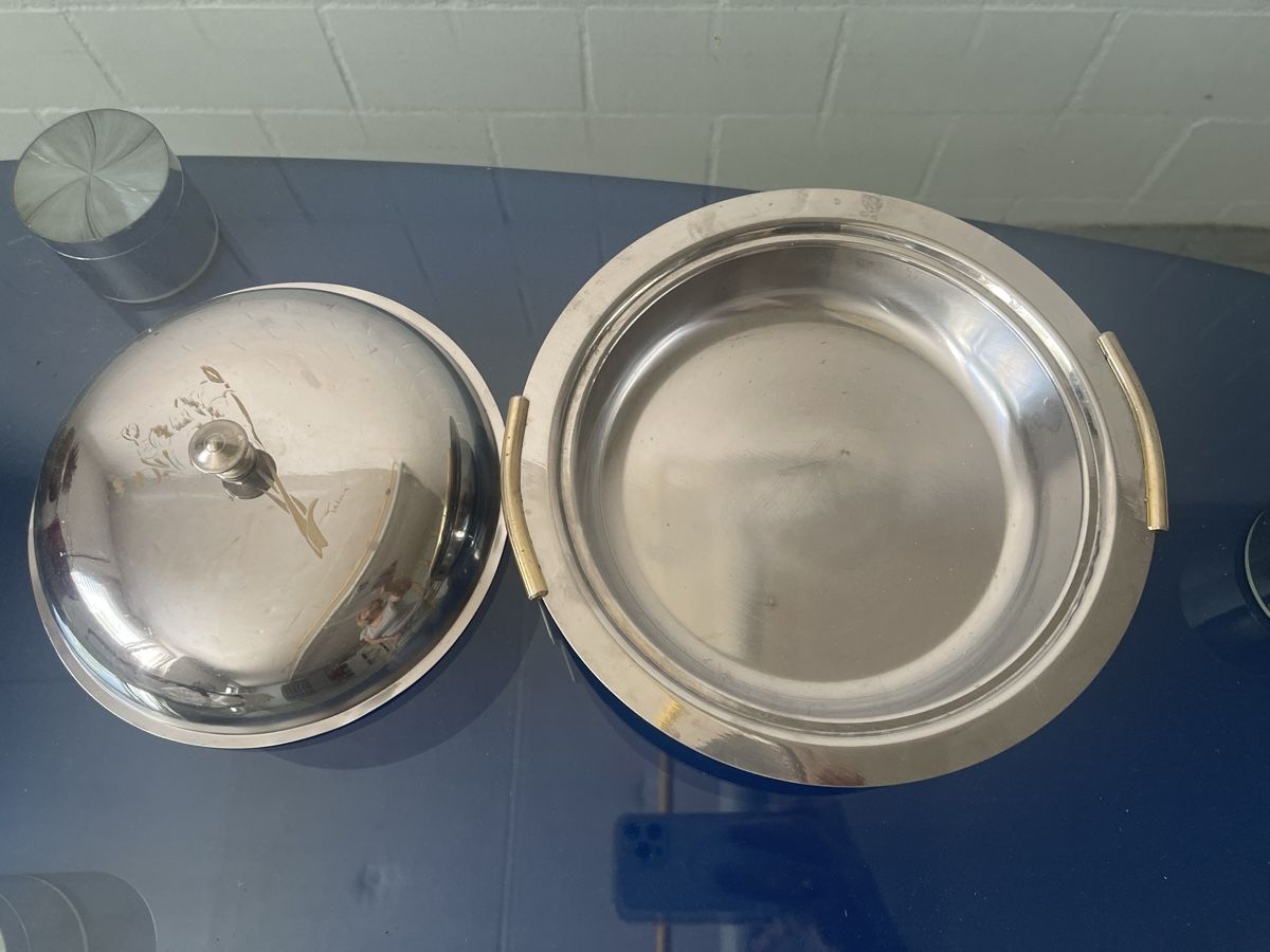Ciotole: Edelstahlschüssel mit Deckel, Servierschüssel – Usato da Adliswil venduto da JadrankaR 1