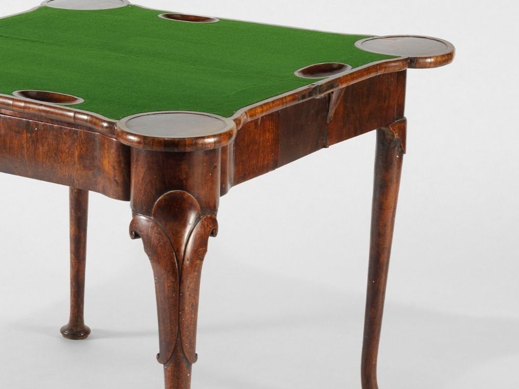 Tavoli: Games folding table, England, 19th century – Usato da Morges venduto da 4WLS 3