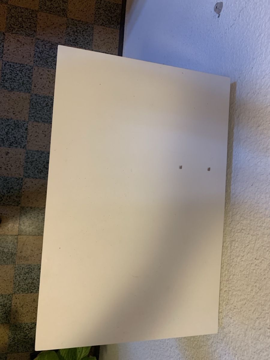 Cassettiere: Commode en MDF blanche à 6 tiroirs, à décorer ! – Usato da St-Imier venduto da gui_6b6f 2