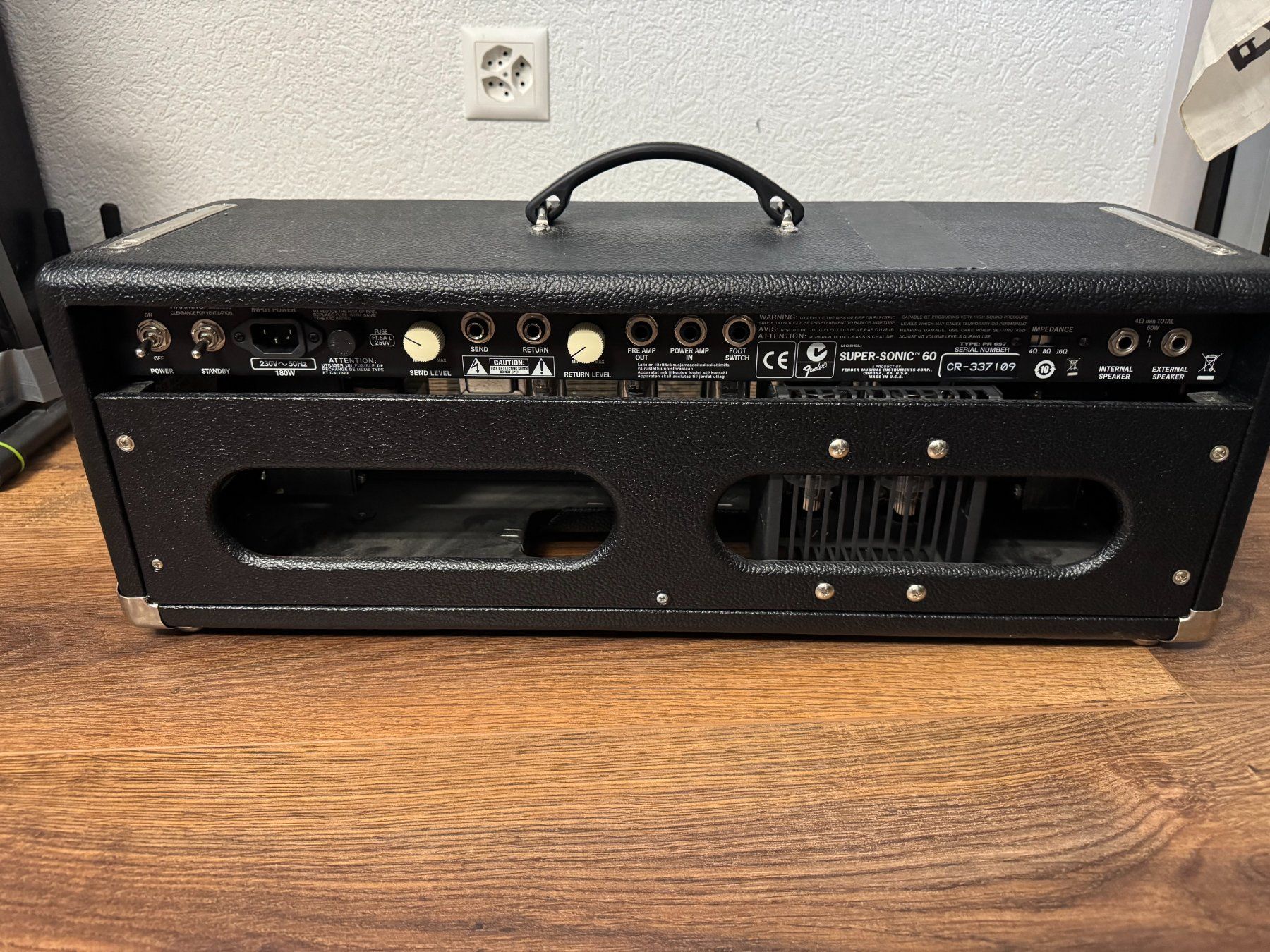 Fender Verstärker: Fender Super-Sonic 60 Head, Head Black / Silver – Gebraucht aus Leissigen von suziQ41 2