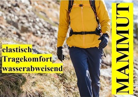 M 38 NEU Mammut Wanderhose Regenhose Wanderschuhe Sporthose
